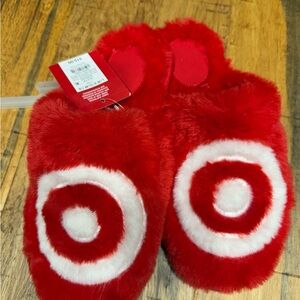 Target Red and White womens Slippers